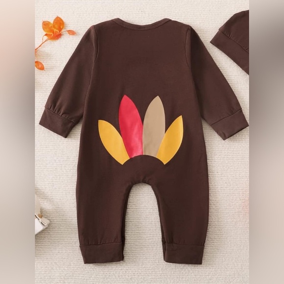 Baby thanksgiving romper - Picture 2 of 5